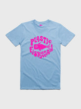 Load image into Gallery viewer, Original Plastic Fisherman T-shirt, Bahamas Blue