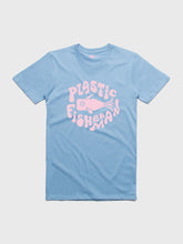 Load image into Gallery viewer, Original Plastic Fisherman T-shirt, Bahamas Blue