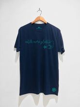 Load image into Gallery viewer, Catch More Plastic T-shirt, Deep Ocean Blue