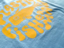 Load image into Gallery viewer, Original Plastic Fisherman T-shirt, Bahamas Blue