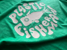 Load image into Gallery viewer, Original Plastic Fisherman T-shirt, Biscayne Bay Green