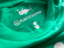 Load image into Gallery viewer, Original Plastic Fisherman T-shirt, Biscayne Bay Green