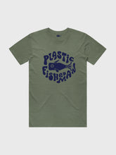 Load image into Gallery viewer, Original Plastic Fisherman T-shirt, Mangrove Green