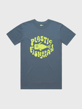Load image into Gallery viewer, Original Plastic Fisherman T-shirt, SanFran Bay Gray