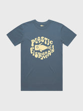 Load image into Gallery viewer, Original Plastic Fisherman T-shirt, SanFran Bay Gray