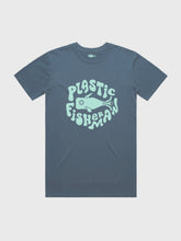 Load image into Gallery viewer, Original Plastic Fisherman T-shirt, SanFran Bay Gray