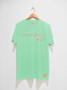 Catch More Plastic T-shirt, Seafoam Green