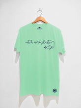 Load image into Gallery viewer, Catch More Plastic T-shirt, Seafoam Green
