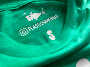 Original Plastic Fisherman T-shirt, Biscayne Bay Green
