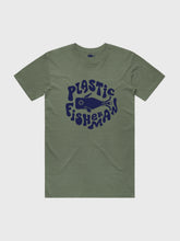 Load image into Gallery viewer, Original Plastic Fisherman T-shirt, Mangrove Green
