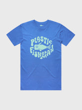 Load image into Gallery viewer, Original Plastic Fisherman T-shirt, Miami Blue
