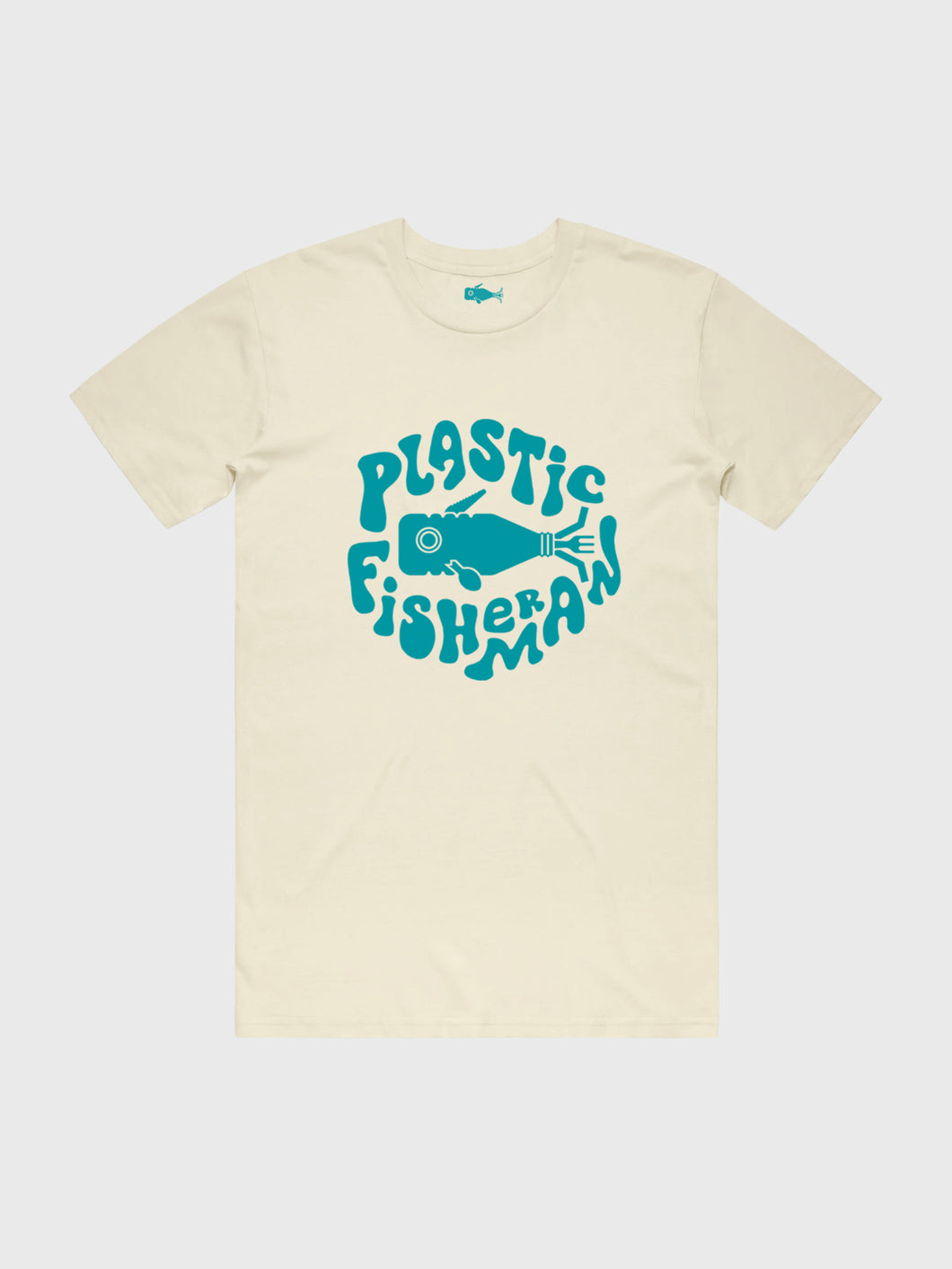 Original Plastic Fisherman T-shirt, Sand Yellow