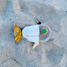 Load image into Gallery viewer, Catch Of The Day - Plastic Cupfish 7.5&quot; x 7.5&quot;
